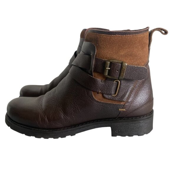 Pajar Leather Brown Ankle Boots Sz 8.5​​​​​ - Picture 5 of 13